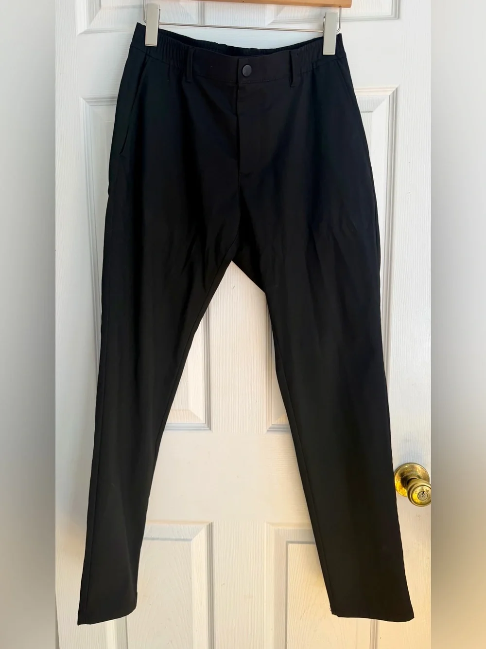 Zara Black Slim Fit Trousers